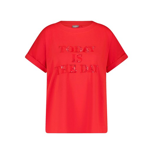 SAMOON Koszulka w kolorze czerwonym ze sklepu Limango Polska w kategorii Bluzki damskie - zdjęcie 186161687