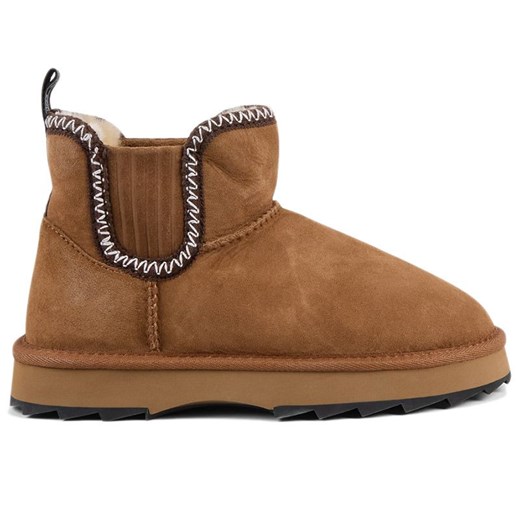 Buty damskie Emu Australia Higgie W13198CHES - brązowe ze sklepu streetstyle24.pl w kategorii Śniegowce damskie - zdjęcie 186162007