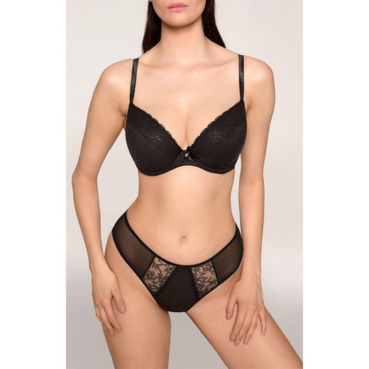 Marilyn czarny biustonosz push-up Taylor, Kolor czarny, Rozmiar 65D, Marilyn ze sklepu Intymna w kategorii Biustonosze - zdjęcie 186163425