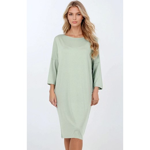 Koszula nocna damska miętowa Synergie With Nature, Kolor miętowy, Rozmiar S, Momenti per me ze sklepu Intymna w kategorii Koszule nocne - zdjęcie 186163525