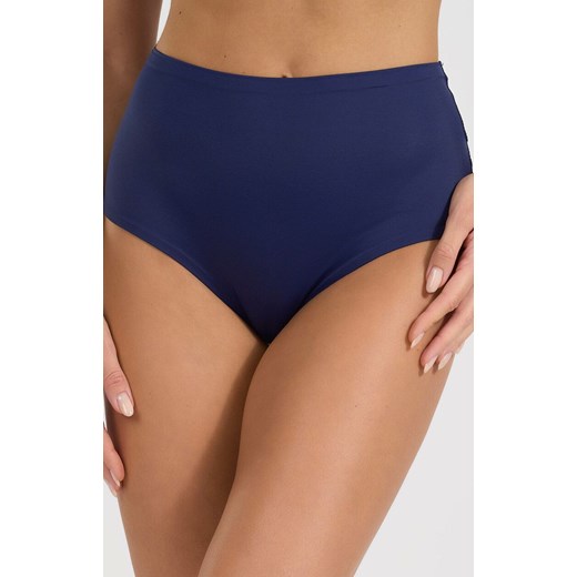 Modelujące figi damskie granatowe Leila, Kolor granatowy, Rozmiar 3XL, SPIMAN ze sklepu Intymna w kategorii Majtki damskie - zdjęcie 186163838