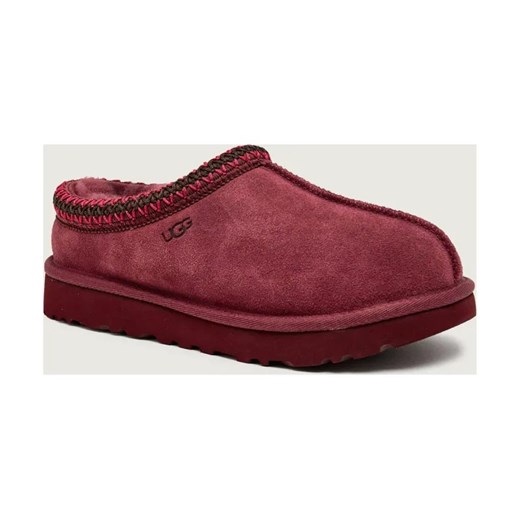UGG Skórzane mule W TASMAN II | z dodatkiem wełny ze sklepu Gomez Fashion Store w kategorii Kapcie damskie - zdjęcie 186164269