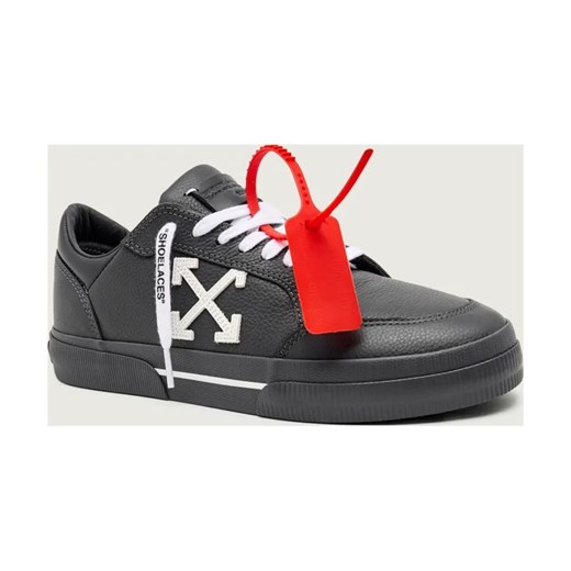 OFF-WHITE Skórzane sneakersy VULC LOW ze sklepu Gomez Fashion Store w kategorii Buty sportowe męskie - zdjęcie 186164296
