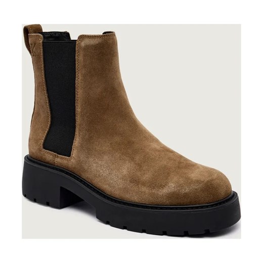 Calvin Klein Sztyblety | zamsz ze sklepu Gomez Fashion Store w kategorii Botki - zdjęcie 186164319