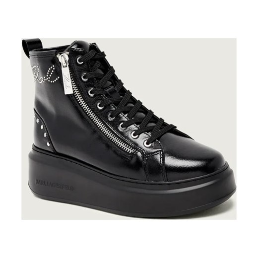 Karl Lagerfeld Skórzane sneakersy ANAKAPRI ze sklepu Gomez Fashion Store w kategorii Buty sportowe damskie - zdjęcie 186164356