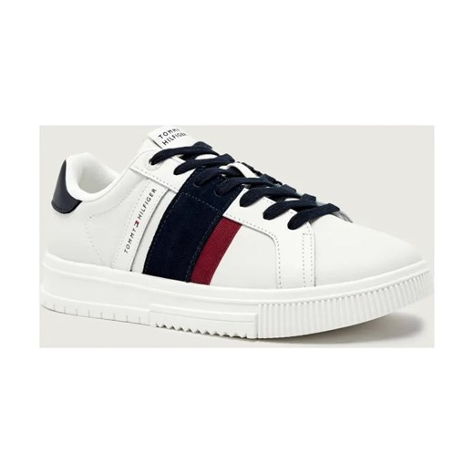 Tommy Hilfiger Skórzane sneakersy ze sklepu Gomez Fashion Store w kategorii Buty sportowe męskie - zdjęcie 186164388