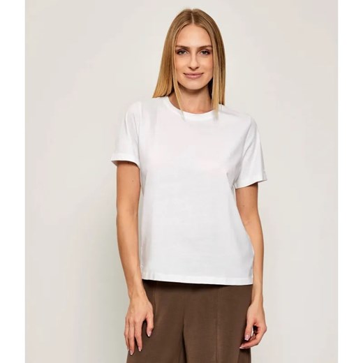 Calvin Klein T-shirt | Regular Fit ze sklepu Gomez Fashion Store w kategorii Bluzki damskie - zdjęcie 186164459