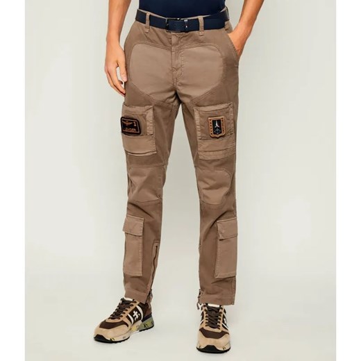 Aeronautica Militare Spodnie cargo ANTI-G | Regular Fit ze sklepu Gomez Fashion Store w kategorii Spodnie męskie - zdjęcie 186166718