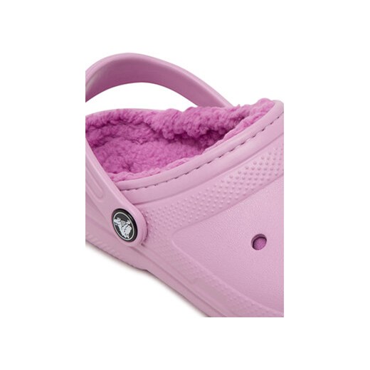Klapki Crocs Classic Lined Clog 207010 Niebieski Crocs 36_37 eobuwie.pl