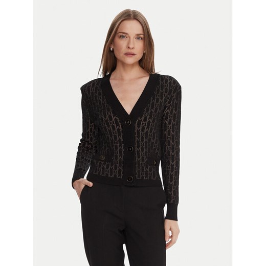 Marciano Guess Kardigan 5YGR06 5877Z Czarny Regular Fit ze sklepu MODIVO w kategorii Swetry damskie - zdjęcie 186167378