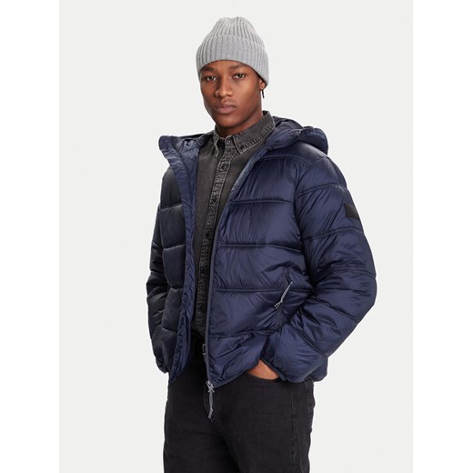 Tommy Jeans Kurtka zimowa DM0DM22044 Granatowy Regular Fit ze sklepu MODIVO w kategorii Kurtki męskie - zdjęcie 186167398