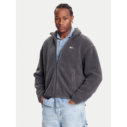 Tommy Jeans Bluza DM0DM22078 Szary Relaxed Fit ze sklepu MODIVO w kategorii Bluzy męskie - zdjęcie 186167485