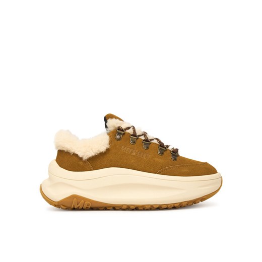 Moon Boot Sneakersy Moon247 City Shearling 80D2490040 Brązowy ze sklepu MODIVO w kategorii Buty sportowe damskie - zdjęcie 186167486