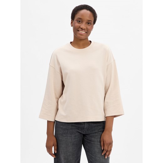 JOOP! Bluza damska - Tamala Kobiety beżowy jednolity ze sklepu vangraaf w kategorii Bluzy damskie - zdjęcie 186169438