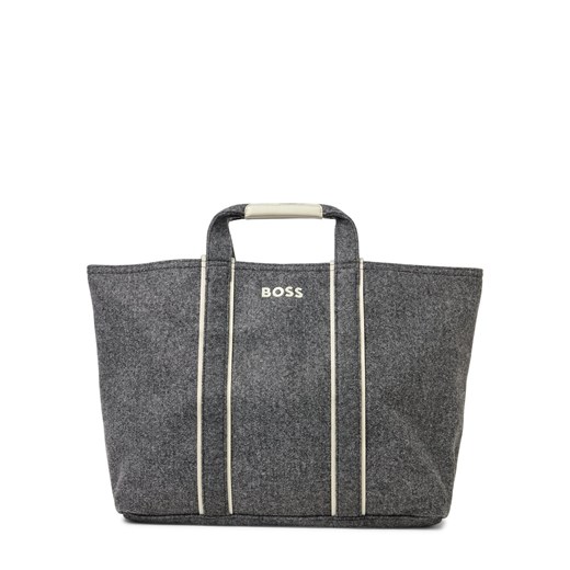 BOSS Sprzedawca damski - Palmah Kobiety antracytowy marmurkowy ze sklepu vangraaf w kategorii Torby Shopper bag - zdjęcie 186169445