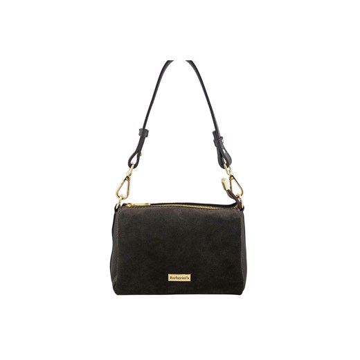 Zamszowa listonoszka damska Barberinis - Brązowa ciemna ze sklepu butyolivier w kategorii Listonoszki - zdjęcie 186169478