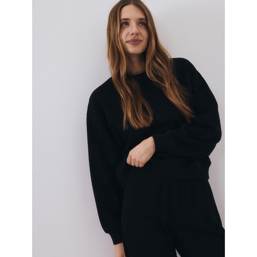 Reserved - Bawełniana bluza - czarny Reserved M Reserved okazyjna cena