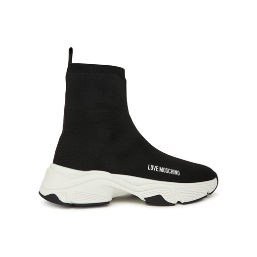 Sneakersy LOVE MOSCHINO JA15386G0NIY8000 Czarny ze sklepu eobuwie.pl w kategorii Buty sportowe damskie - zdjęcie 186171126
