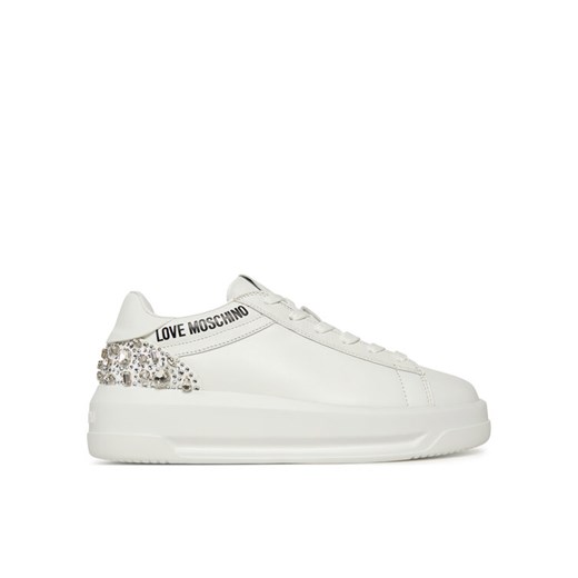 Sneakersy LOVE MOSCHINO JA15305G0NIAL10A Biały ze sklepu eobuwie.pl w kategorii Buty sportowe damskie - zdjęcie 186171135