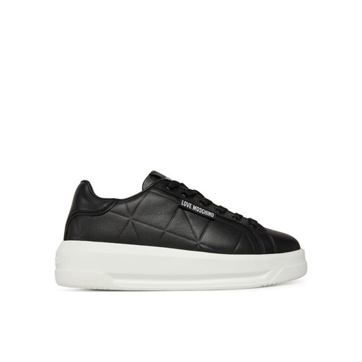 Sneakersy LOVE MOSCHINO JA15335G0NIEC00A Czarny ze sklepu eobuwie.pl w kategorii Buty sportowe damskie - zdjęcie 186171176