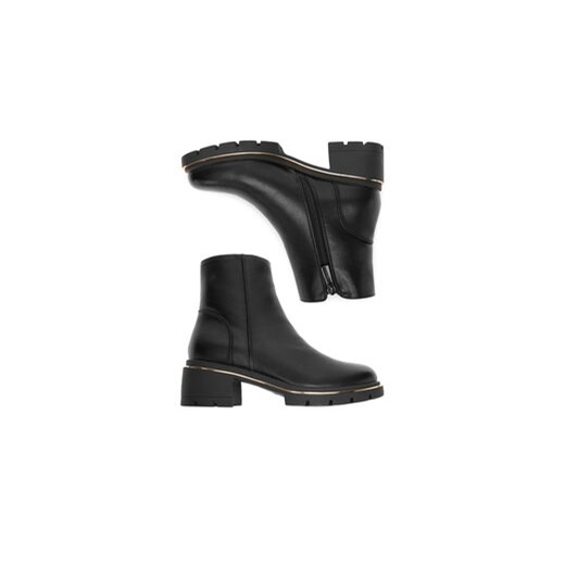 Botki JENNY CEO-HY58957-2A Czarny 40 eobuwie.pl