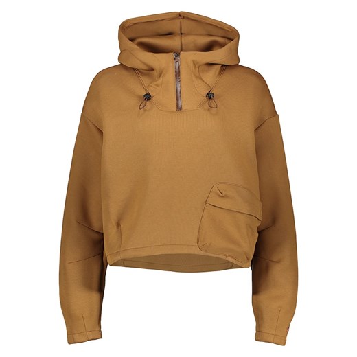 Nike Bluza funkcyjna "Tech Pack" w kolorze jasnobrązowym Nike M wyprzedaż Limango Polska