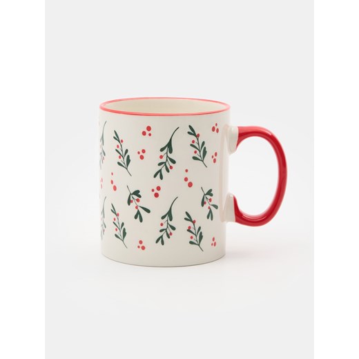 Sinsay - Kubek z motywem świątecznym - wielobarwny Sinsay One Size Sinsay