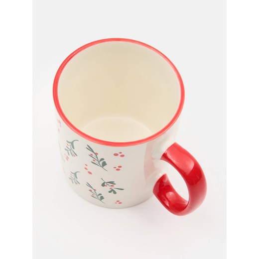 Sinsay - Kubek z motywem świątecznym - wielobarwny Sinsay One Size Sinsay