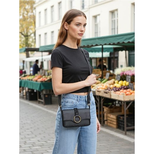 Sinsay - Crop top - czarny ze sklepu Sinsay w kategorii Bluzki damskie - zdjęcie 186173066