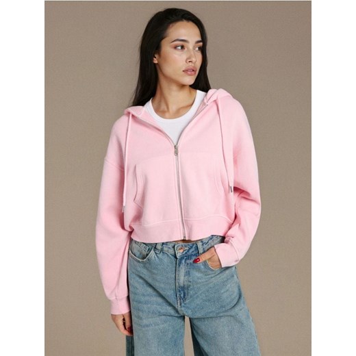 Sinsay - Rozpinana bluza z kapturem - Inny ze sklepu Sinsay w kategorii Bluzy damskie - zdjęcie 186173167