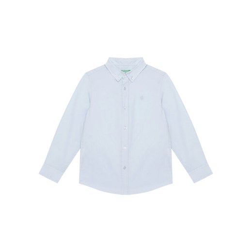 United Colors Of Benetton Koszula 54AZCQ00R Błękitny Regular Fit ze sklepu MODIVO w kategorii Koszule chłopięce - zdjęcie 186173266