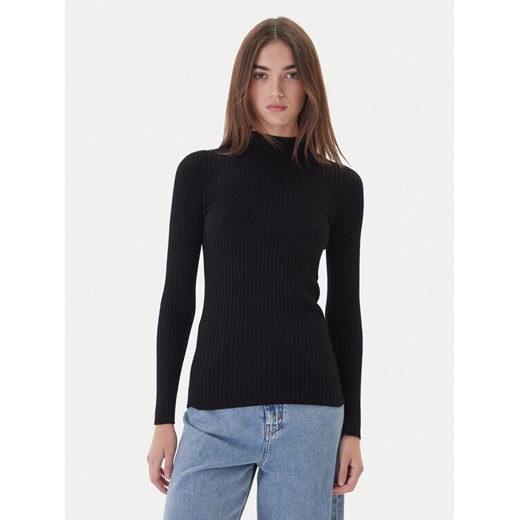 Kontatto Sweter 3M0814C Czarny Regular Fit ze sklepu MODIVO w kategorii Swetry damskie - zdjęcie 186173275