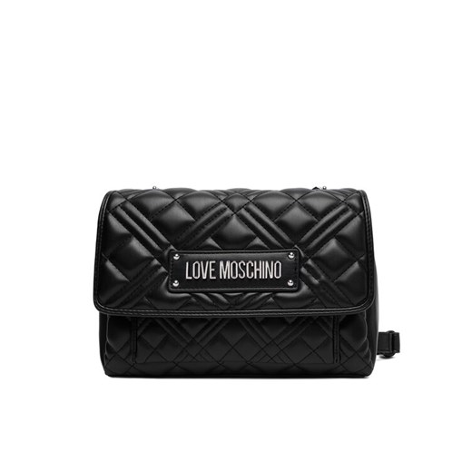 LOVE MOSCHINO Torebka JC4109PP0NLA000B Czarny ze sklepu MODIVO w kategorii Torebki damskie - zdjęcie 186173286