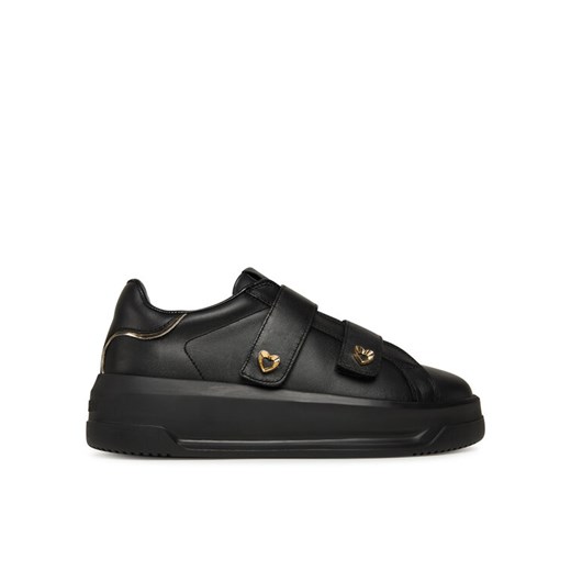 LOVE MOSCHINO Sneakersy JA15325G0NIA600A Czarny ze sklepu MODIVO w kategorii Buty sportowe damskie - zdjęcie 186173289