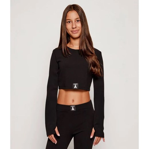 Patrizia Pepe Bluzka | Cropped Fit ze sklepu Gomez Fashion Store w kategorii Bluzki dziewczęce - zdjęcie 186175055