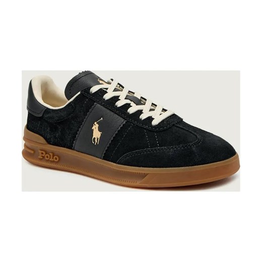 POLO RALPH LAUREN Sneakersy AERA | zamsz ze sklepu Gomez Fashion Store w kategorii Buty sportowe męskie - zdjęcie 186175088