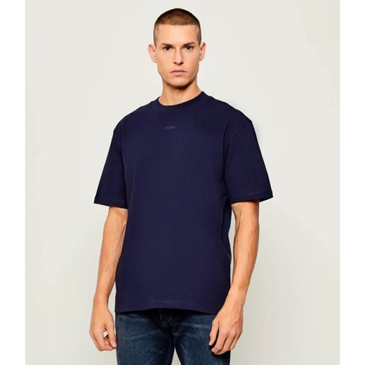 HUGO T-shirt Dapolino | Relaxed fit ze sklepu Gomez Fashion Store w kategorii T-shirty męskie - zdjęcie 186175187