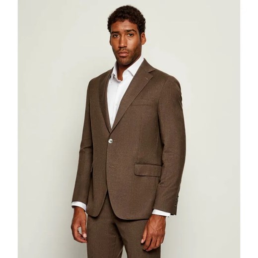 Oscar Jacobson Wełniana marynarka Fogerty | Regular Fit ze sklepu Gomez Fashion Store w kategorii Marynarki męskie - zdjęcie 186175237