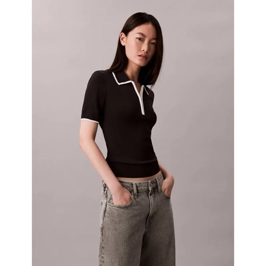 Calvin Klein Jeans Polo | Slim Fit ze sklepu Gomez Fashion Store w kategorii Bluzki damskie - zdjęcie 186175266
