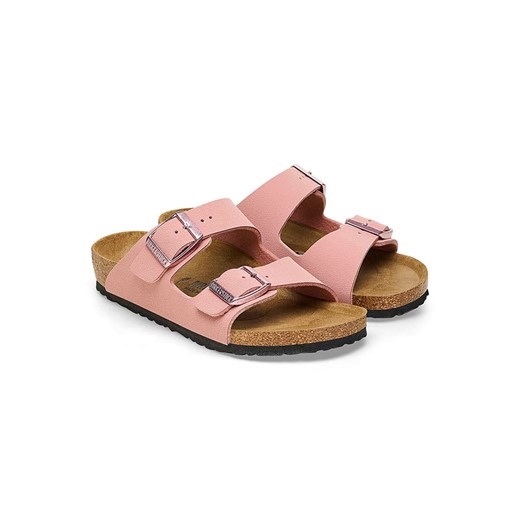Birkenstock Klapki &quot;Arizona&quot; w kolorze jasnoróżowym ze sklepu Limango Polska w kategorii Kapcie dziecięce - zdjęcie 186176599