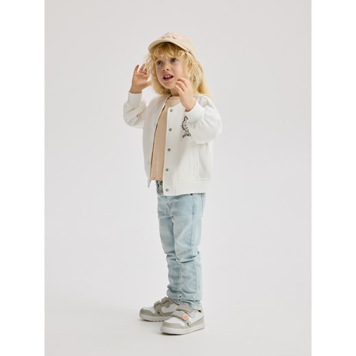 Reserved - Bluza bomberka Hello Kitty - złamana biel ze sklepu Reserved w kategorii Bluzy dziewczęce - zdjęcie 186177658