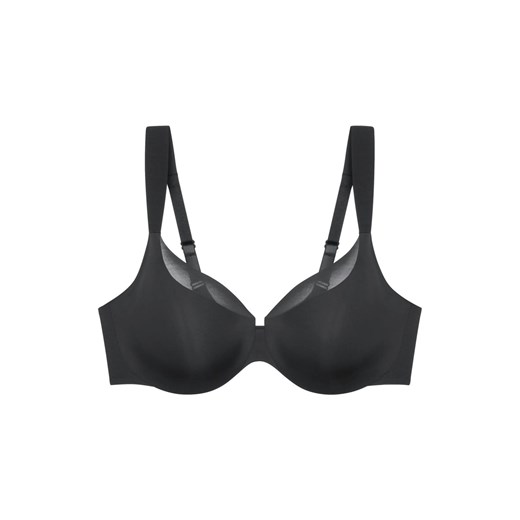 Triumph Biustonosz damski na fiszbinach - Illusion Curve Kobiety czarny jednolity ze sklepu vangraaf w kategorii Biustonosze - zdjęcie 186178659