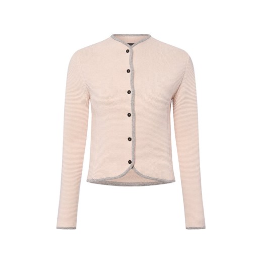 Franco Callegari Wełniany kardigan damski Kobiety Wełna różowy jednolity Franco Callegari M vangraaf