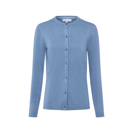 brookshire Kardigan damski Kobiety Bawełna indygo marmurkowy ze sklepu vangraaf w kategorii Swetry damskie - zdjęcie 186178669