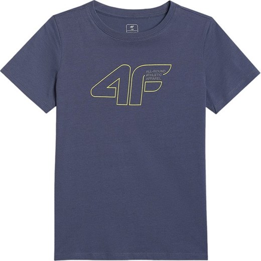 Koszulka chłopięca TTSHM2417 4F ze sklepu SPORT-SHOP.pl w kategorii T-shirty chłopięce - zdjęcie 186179386