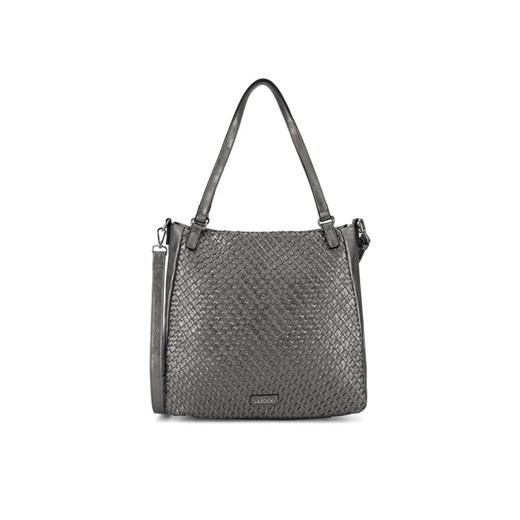 Torebka Lasocki C-LSK-K-046-06 Srebrny ze sklepu eobuwie.pl w kategorii Torby Shopper bag - zdjęcie 186179458