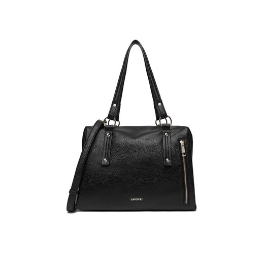 Torebka Lasocki C-LSK-K-026-06 Czarny ze sklepu eobuwie.pl w kategorii Torby Shopper bag - zdjęcie 186179568