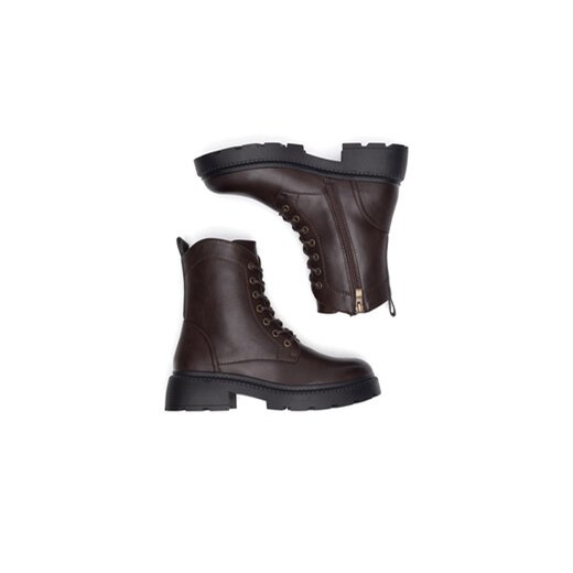 Botki Lasocki HY60109 Brązowy Lasocki 40 eobuwie.pl