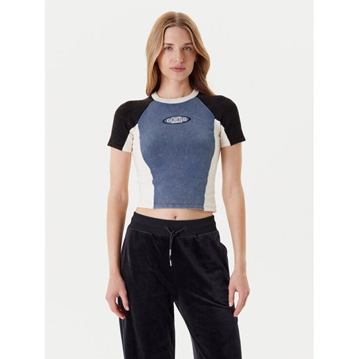 Guess T-Shirt W5YR44 Z2YJ2 Granatowy Regular Fit ze sklepu MODIVO w kategorii Bluzki damskie - zdjęcie 186180506