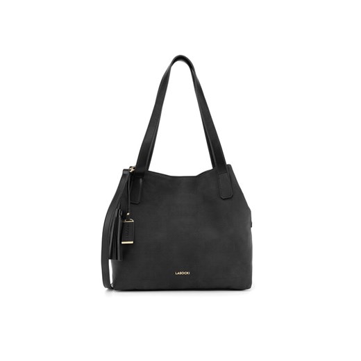 Lasocki Torebka C-LSK-K-040-06 Czarny ze sklepu MODIVO w kategorii Torby Shopper bag - zdjęcie 186180549